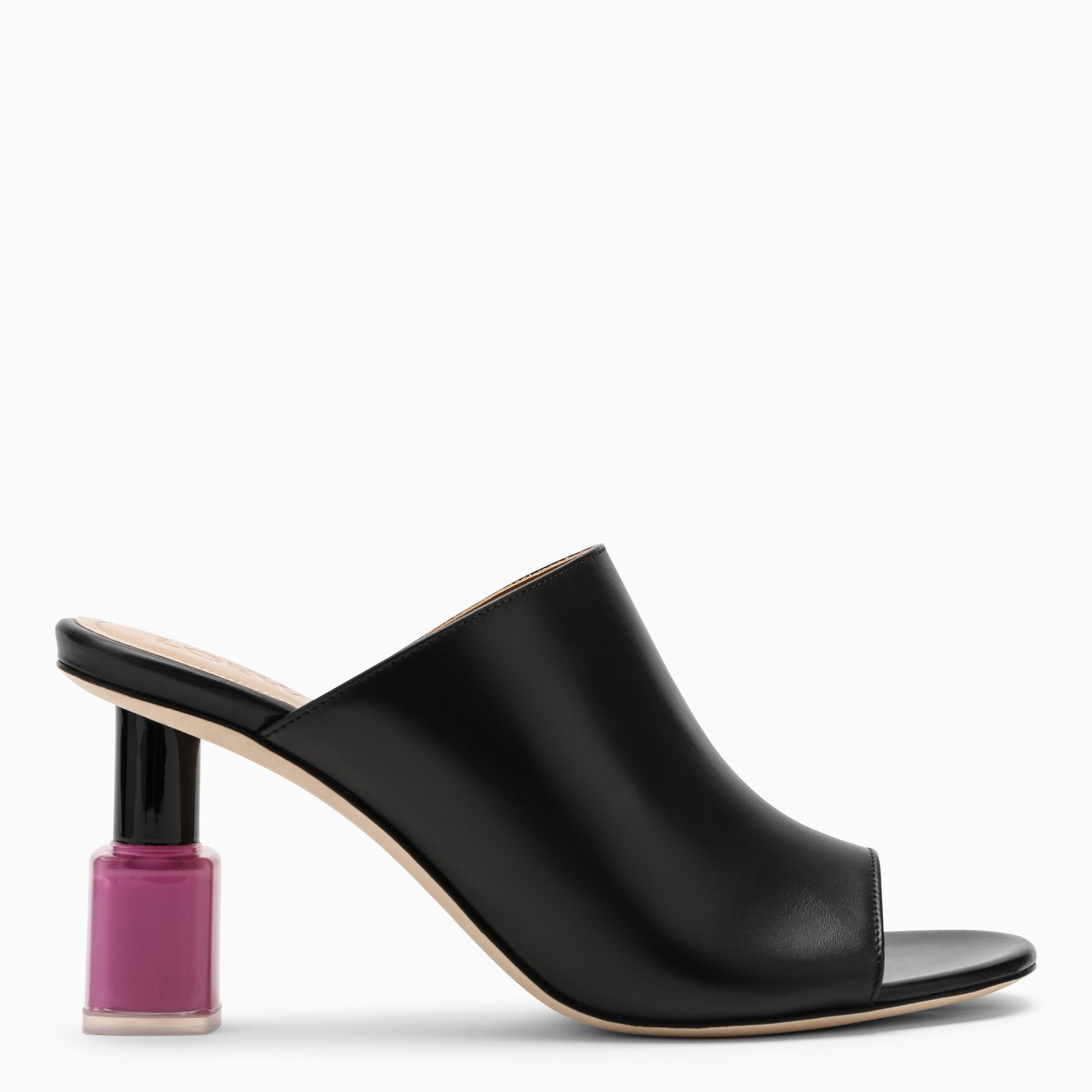 Nail Polish black mule | The Double F