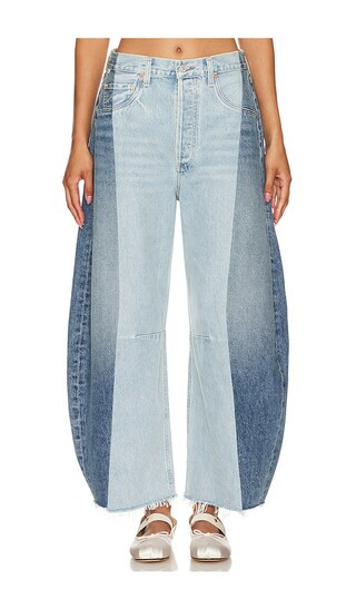 Pieced Horseshoe Wide Leg in Fracture | Revolve Clothing (Global)