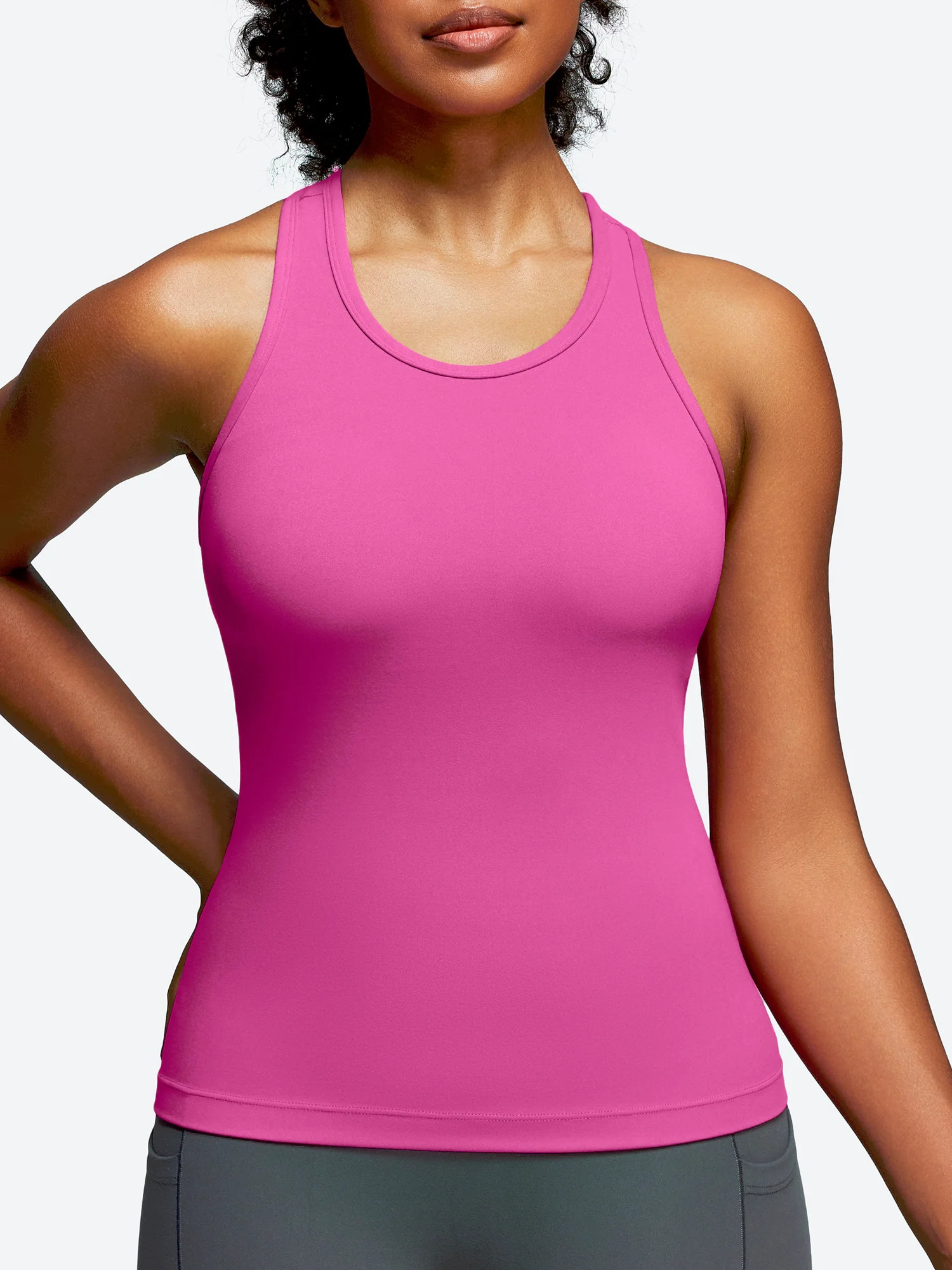 IUGA Padded Racerback Tank Tops With Built in Bra | IUGA