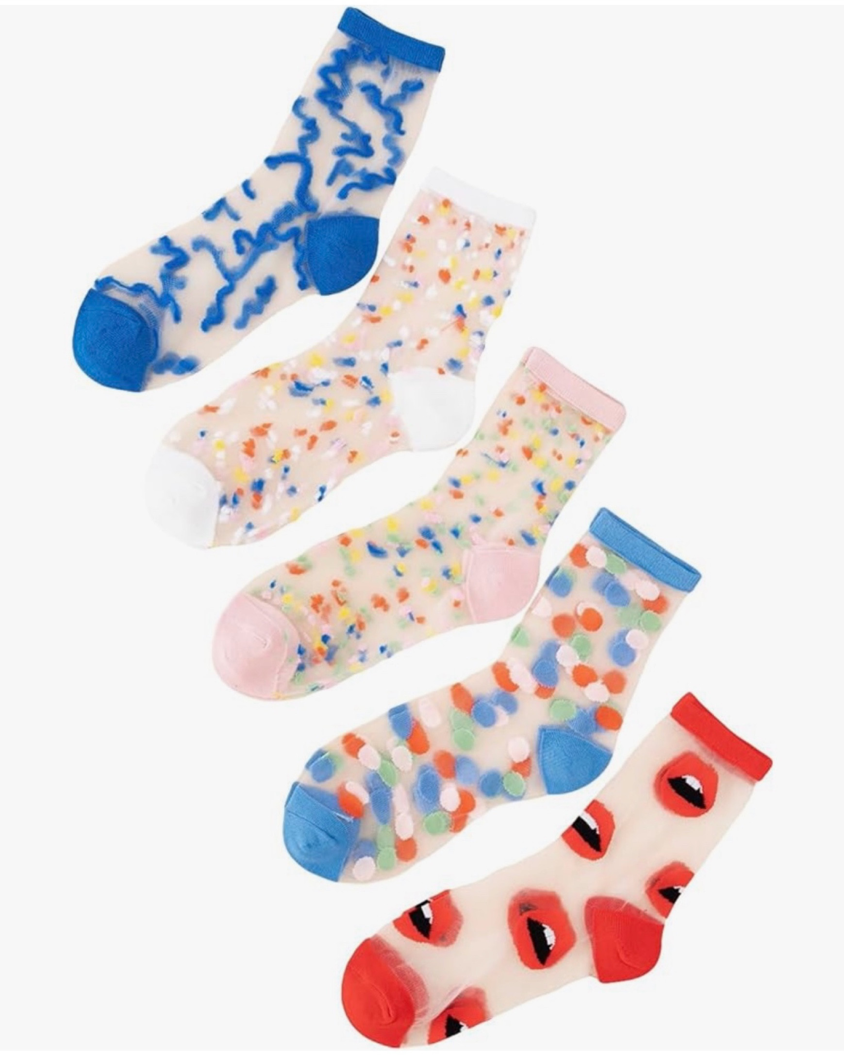 Patterned Mesh Socks
Cute Socks
Sheer Socks

#LTKStyleTip #LTKFindsUnder50