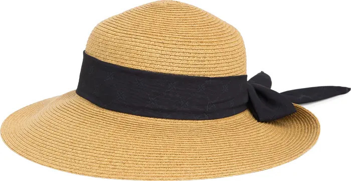Bow Scarf Floppy Hat | Nordstrom Rack