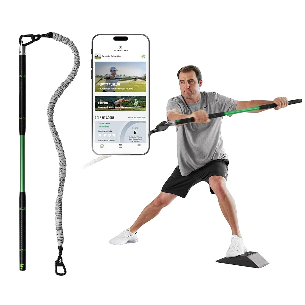 GolfForever Swing Trainer Plus – Golf Fitness & Training System for Strength, Flexibility & Swi... | Amazon (US)