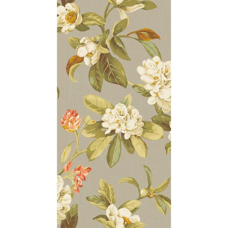 Waverly Peel & Stick Floral Wallpaper | Wayfair North America