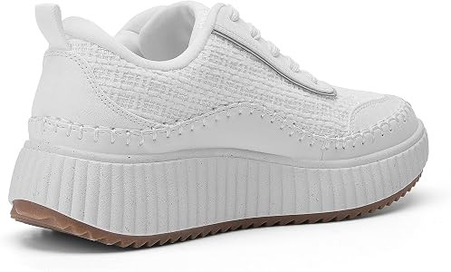 DREAM PAIRS Women Chunky Arch Comfortable Casual Platform Fashion Sneaker | Amazon (US)