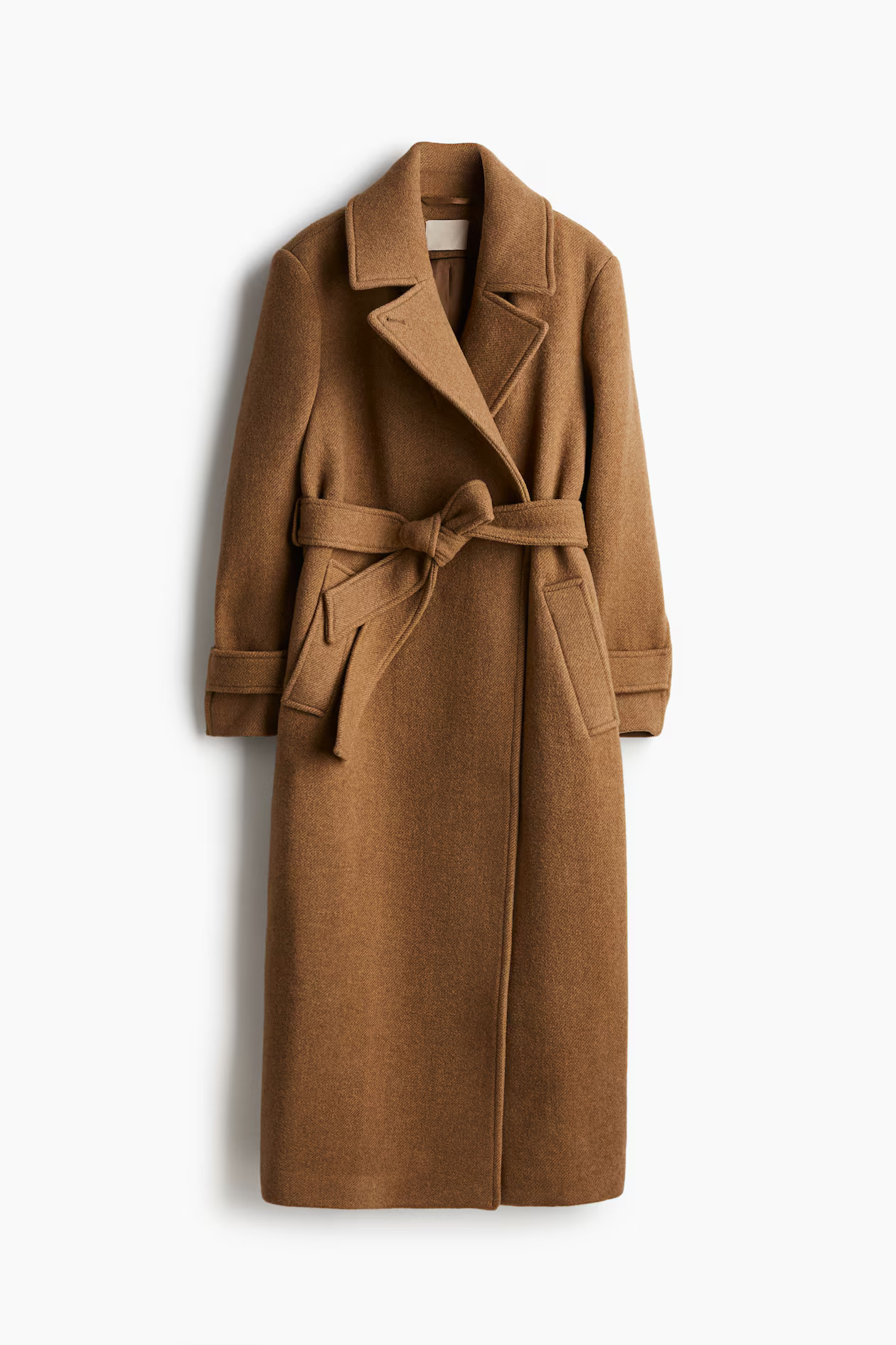 Wool-blend tie-belt coat | H&M (UK, MY, IN, SG, PH, TW, HK)
