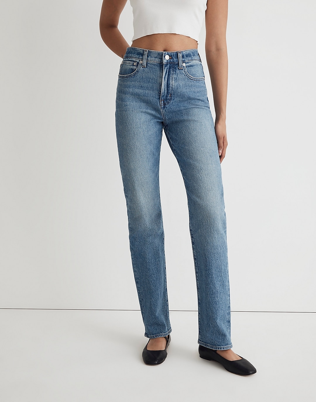 The '90s Straight Jean in Enmore Wash | Madewell