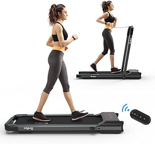 REDLIRO Under Desk Treadmill 2 in 1 Walking Machine, Portable, Folding, Electric, Motorized, Walking | Amazon (US)