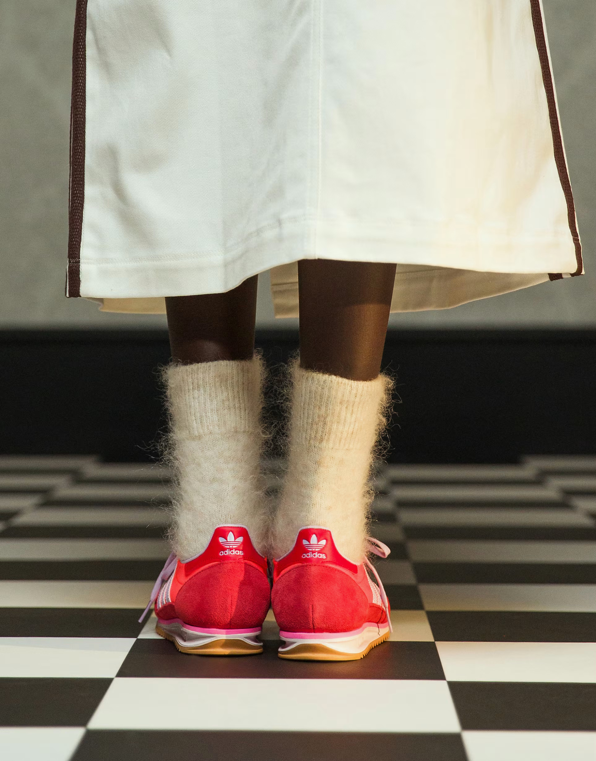 adidas Originals SL 72 OG trainers in red and pink | ASOS | ASOS (Global)