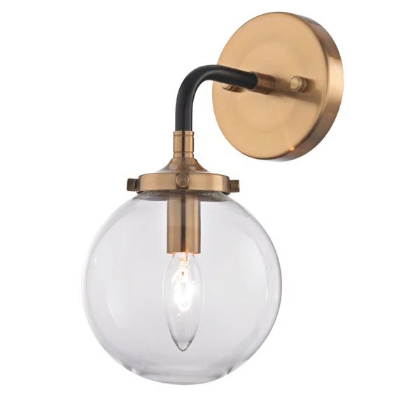 Dion Stainless Steel Armed Sconce | Wayfair North America