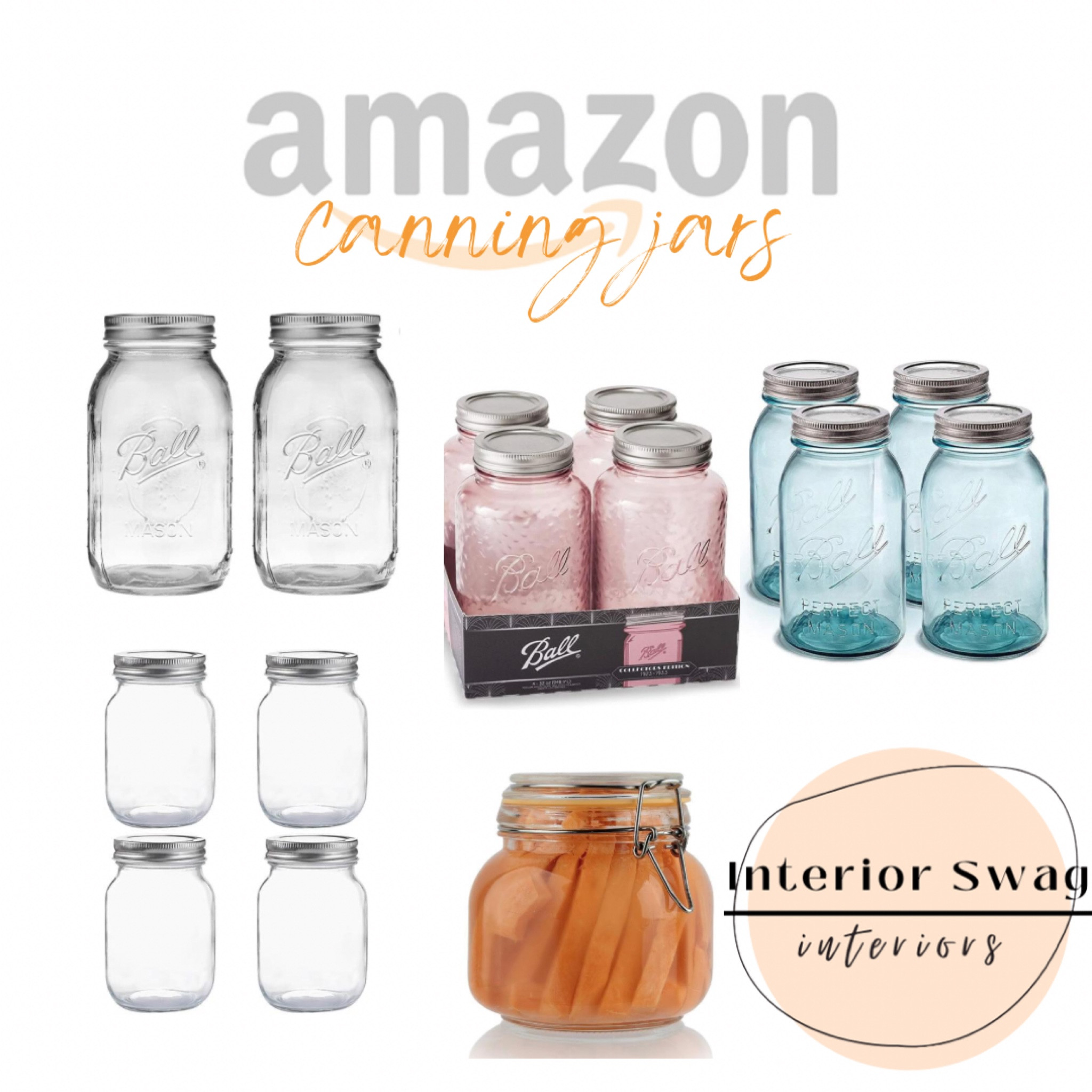 Canning season is here, canning jars for your garden veggies 
Amazon

#LTKFind #LTKSeasonal #LTKunder50
