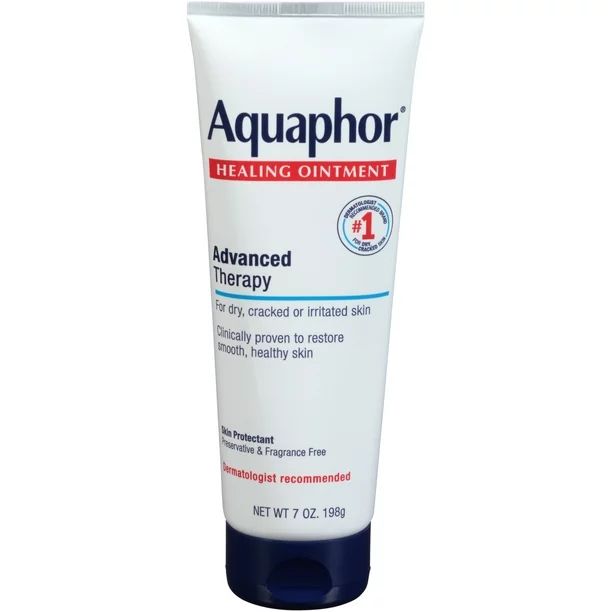 Aquaphor Healing Ointment Advanced Therapy Skin Protectant, 7 Oz Tube - Walmart.com | Walmart (US)