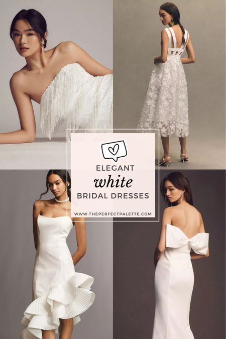 Elegant White Bridal Dresses

#bridal dresses, little white dress, white dress, wedding dress, cocktail dress, bow dress, 

#whitedress #littlewhitedress #weddingdress #cocktaildress #mididress #maxidress 

#LTKfindsunder100 #LTKU #LTKsalealert #LTKSeasonal #LTKstyletip #LTKfindsunder50 #LTKGala 

#LTKparties #LTKSpringSale #LTKwedding