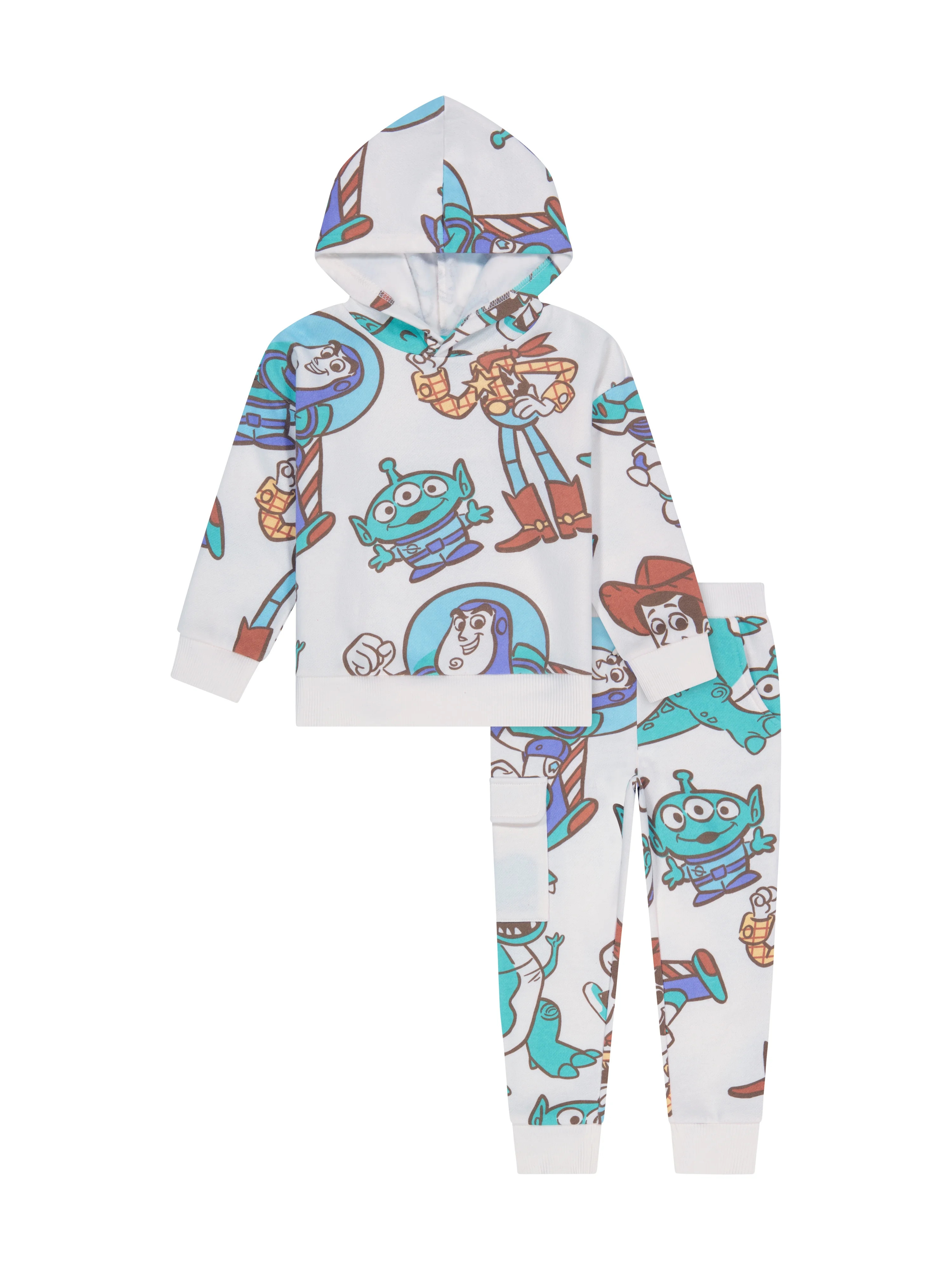 Toy Story Toddler Boy Hoodie and Joggers Set, Sizes 12M-5T | Walmart (US)