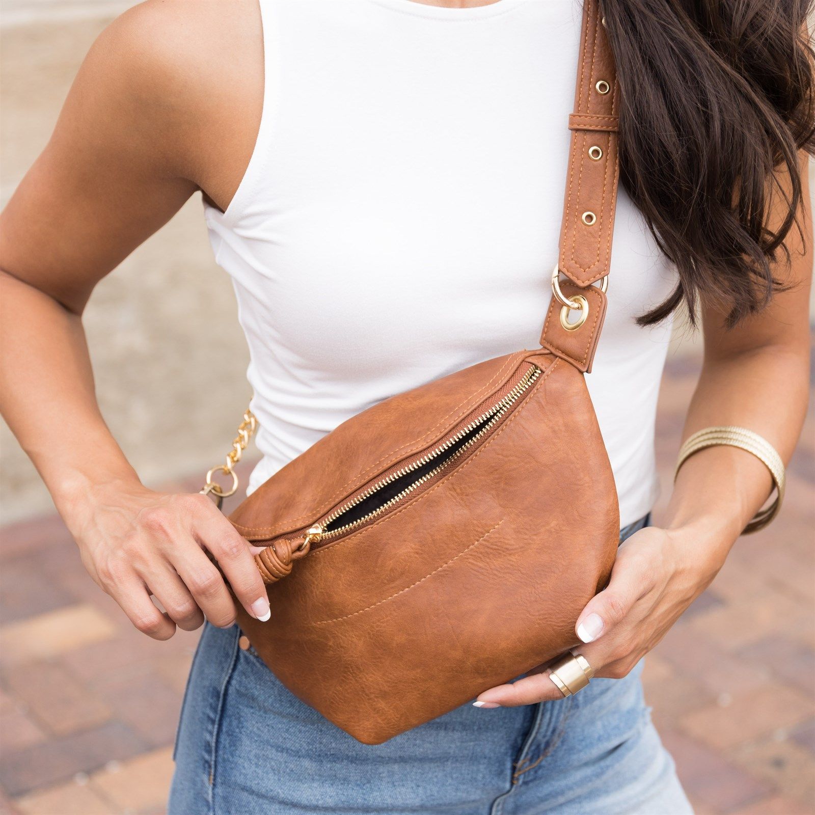 Luxe Convertible Sling/Belt Bag | Jane