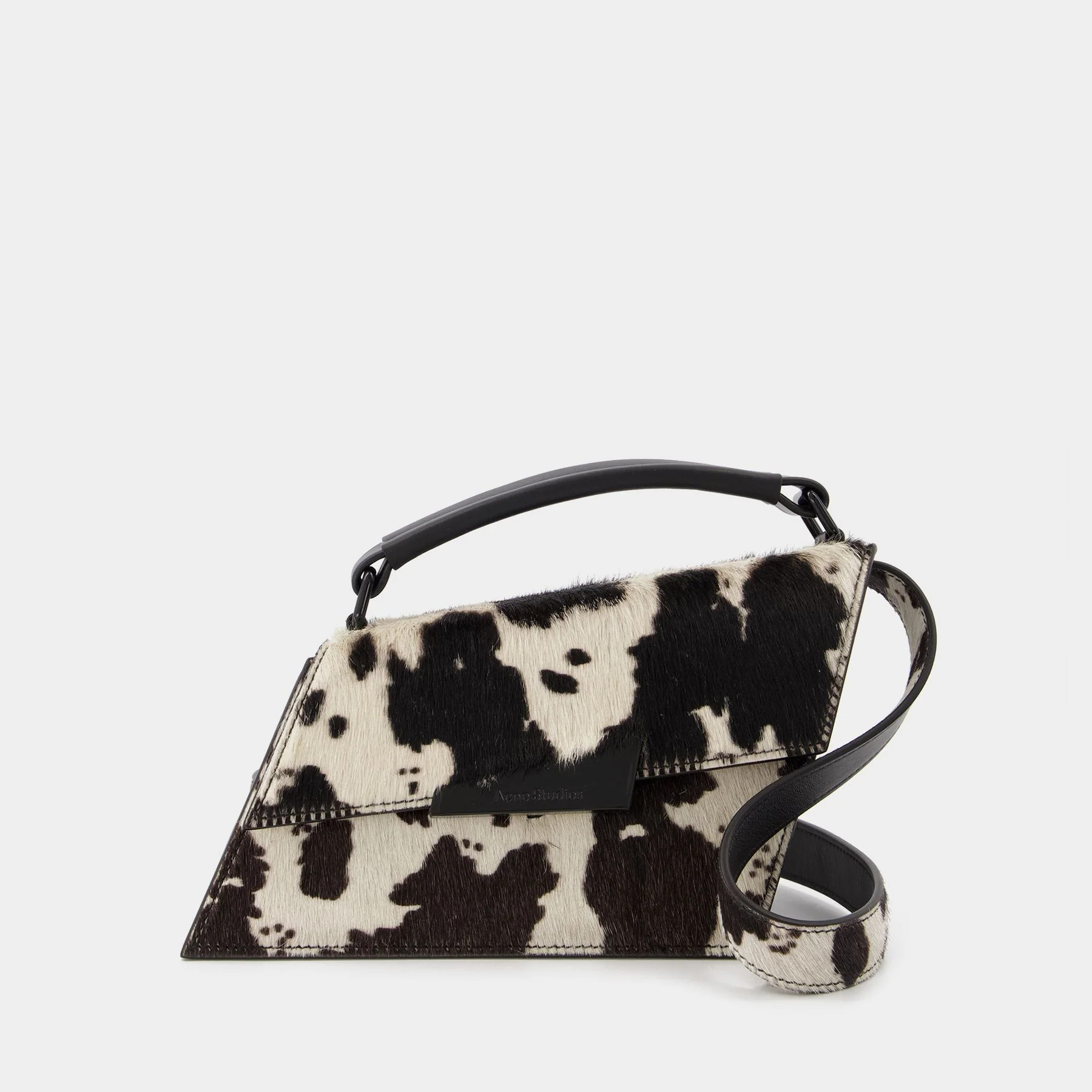 Distortion Mini Bag in Black / White | Monnier Paris (ROW)