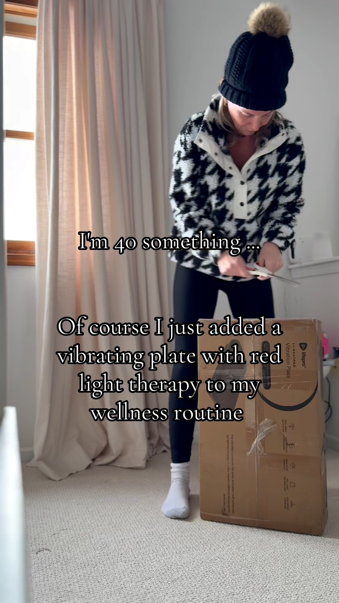 I’m 40-something… so yes, of course I bought a vibrating plate with red light therapy.
Here’s why I’m intrigued 👇

• supports circulation + muscle recovery
• red light = skin, joints, inflammation 👀
• low effort, high payoff wellness (my favorite kind)
• feels like biohacking without doing the most

Adding this into my routine because future-me deserves it ✨  #vibratingplate 


#LTKselfcare #LTKSaleAlert #LTKdayinmylife