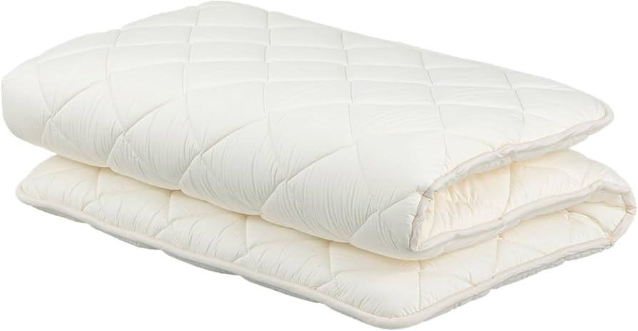 FULI Japanese Futon, Twin Size, White - Foldable Shikibuton Floor Bed - Medium Firm Quilted Cotto... | Amazon (US)