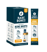 Bare Bones Chicken Bone Broth Instant Powdered Mix | Rich Savory Packets on-the-Go No Artificial ... | Amazon (US)
