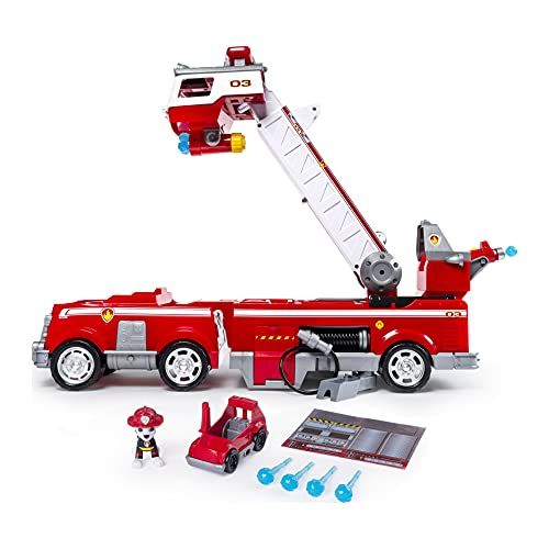 Paw Patrol Ultimate Rescue Fire Truck with Extendable 2 ft. Tall Ladder, for Ages 3 and Up | Amazon (US)