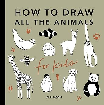 All the Animals: How to Draw Books for Kids with Dogs, Cats, Lions, Dolphins, and More (How to Dr... | Amazon (US)