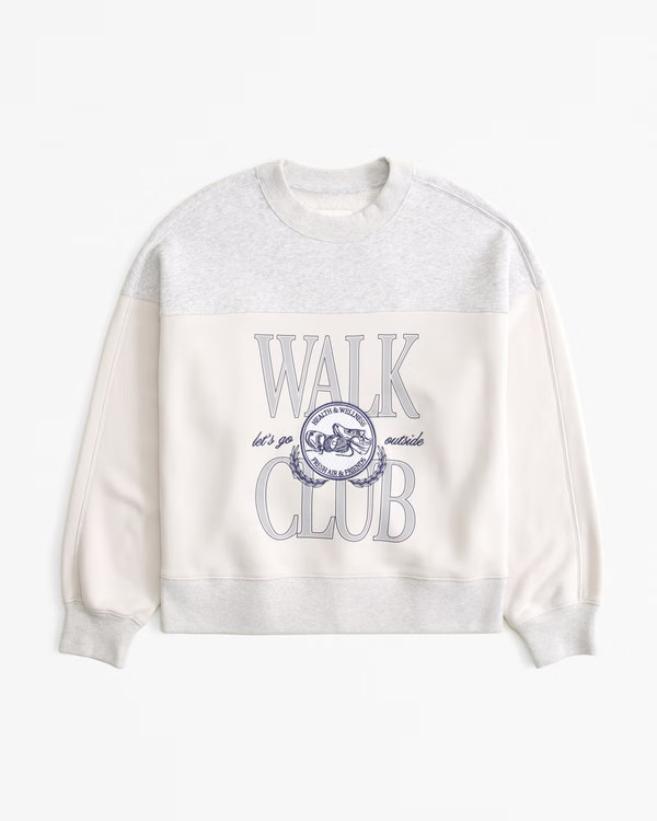 Sporty Classic Sunday Crew | Abercrombie & Fitch (US)