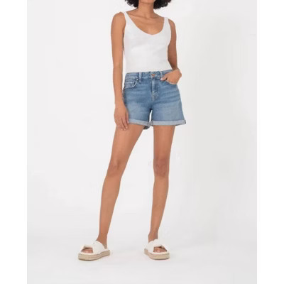 Women's Megan 5 Pocket Cuffed Short - Level99 26 | Target