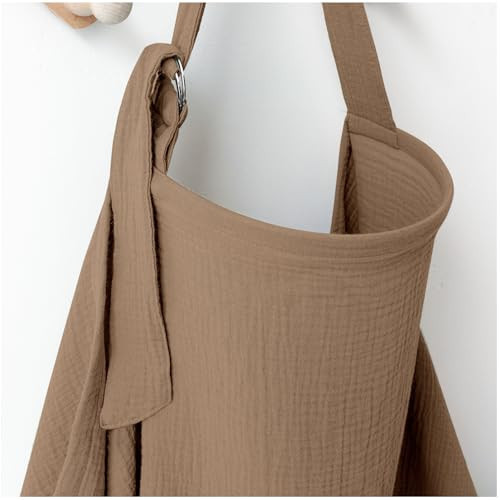 MairMore 100% Muslin Cotton Nursing Cover with Arch Neckline for Women | Amazon (US)