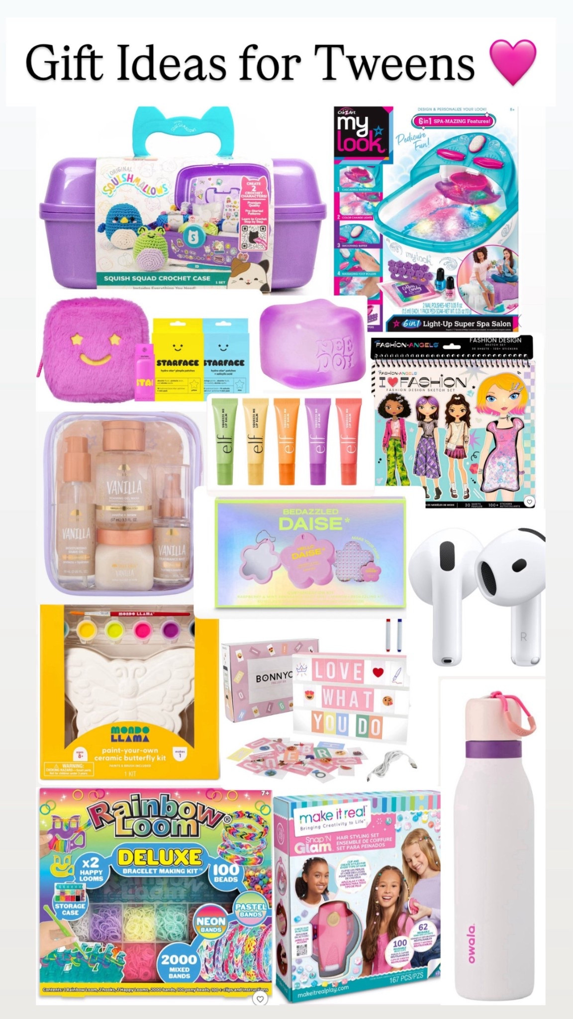 Gift ideas for tweens 

#LTKGiftGuide #LTKHoliday