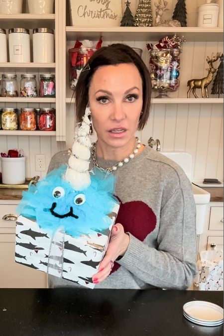 All the supplies I used to gift wrap this cute narwhal are linked!  I even linked some glitter tulle - because why not make your present topper extra ❄️🥳

#LTKfamily #LTKGiftGuide #LTKHoliday