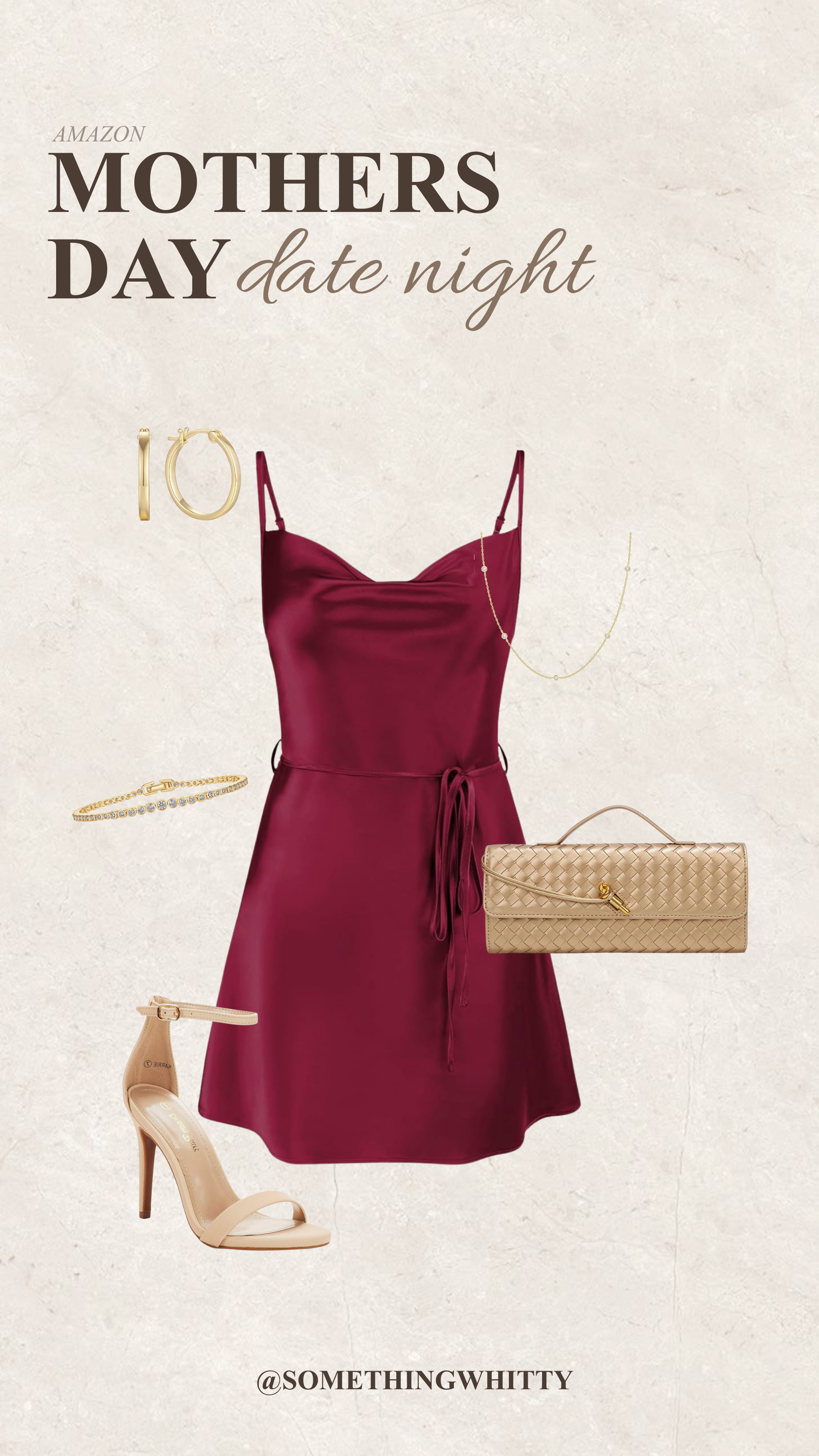 Date night essentials! This red silk mini dress with matching clutch is perfect for an elegant evening out. 

 #LTKMothersDay #LTKootd #LTKmomlife