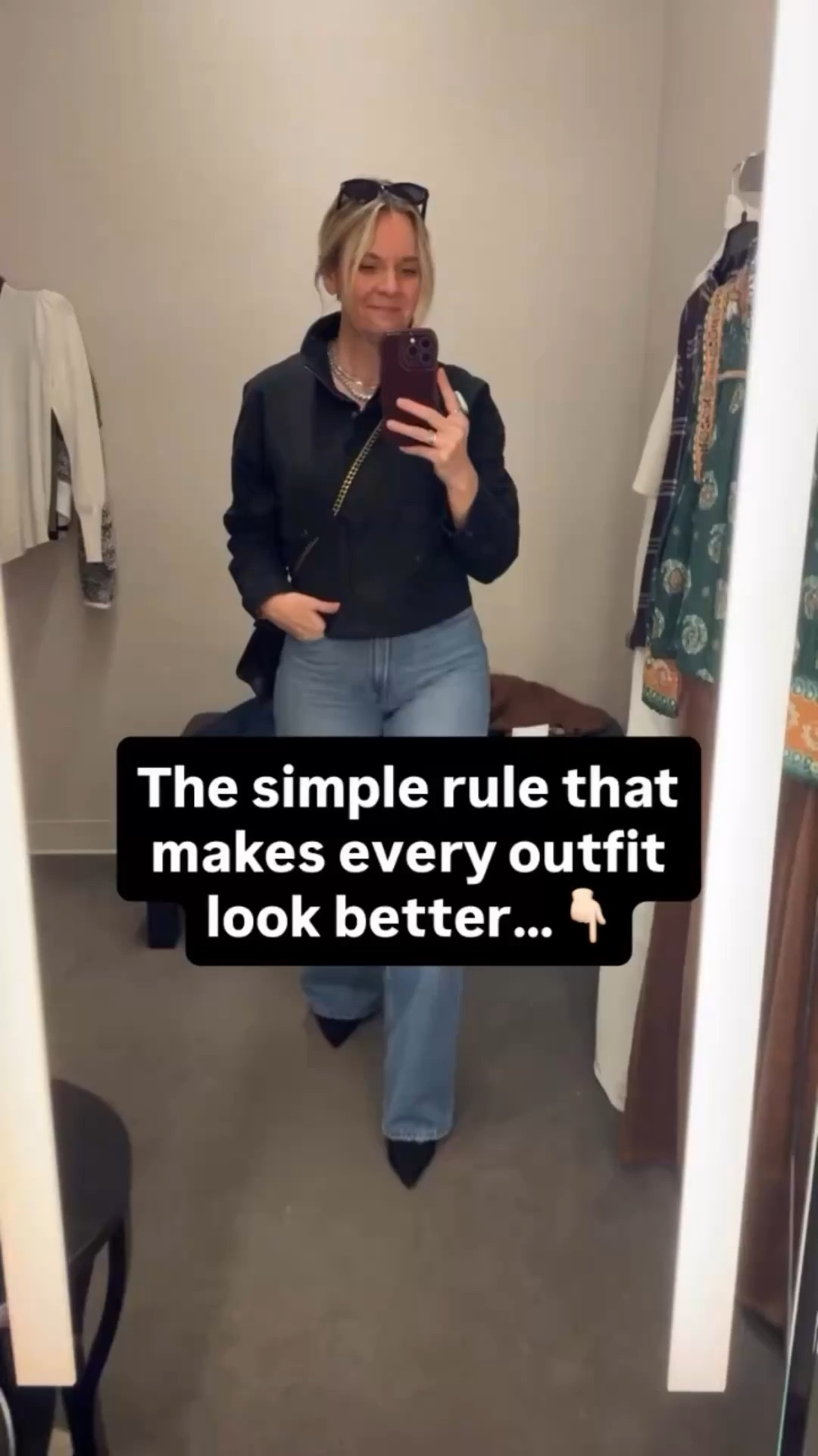 ✨ Ever put on an outfit and feel like something is off? The secret is The Rule of Thirds! 
Instead of splitting your outfit in half (which can make you look boxy or unbalanced), try dividing it into ⅓ + ⅔ proportions. This creates a more flattering, effortless look.

👖 Example: 
High-waisted jeans + a tucked-in sweater = ✔️ 
🚫 Low-rise jeans + a long untucked top = ❌ 

Try it out and see the difference! Would you wear this? 👇
#personalstylist #stylehack #fashiontips  #howtostyle #effortlessstyle styletricks fashionhacks wardrobetips stylemadeeasy outfitideas