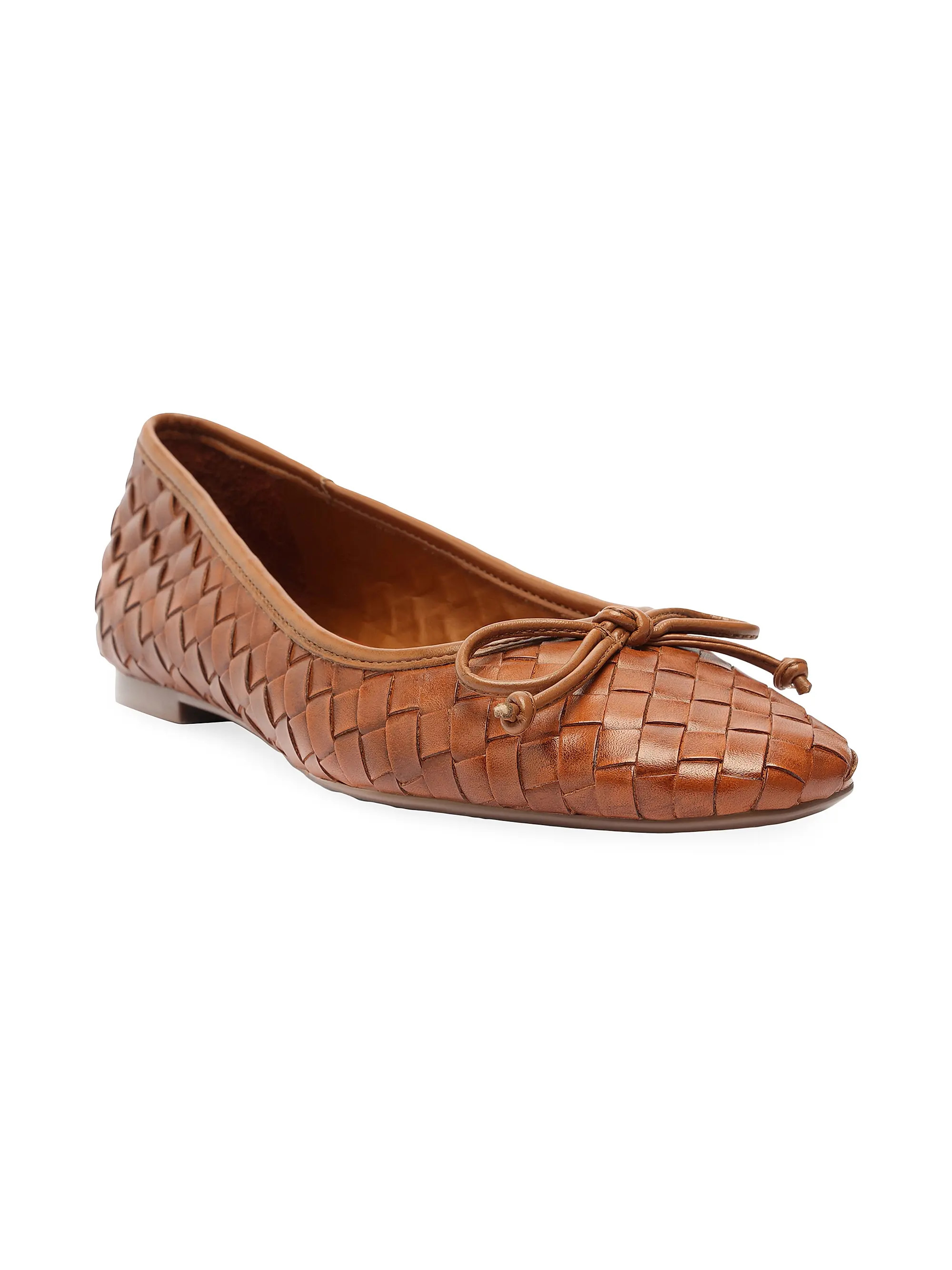 Arissa Woven Leather Flats | Saks Fifth Avenue