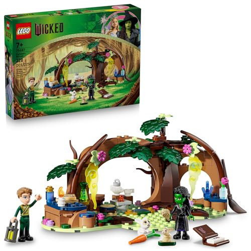 LEGO Wicked Elphaba’s Retreat Building Toy - Elphaba & Fiyero Toy Figures and Playset with Forest Friends - Pretend Play Building Blocks for Kids, Ages 7+ - Wicked Gift for Girls & Boys - 75687 | Amazon (US)