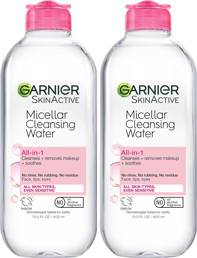 Garnier Micellar Water, Hydrating Facial Cleanser & Makeup Remover, Suitable for Sensitive Skin, ... | Amazon (US)