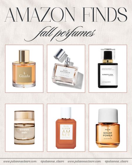 Fall Perfume From Amazon 🍂

fall perfume // amazon beauty // amazon finds // fall fragrance // affordable beauty // perfume // fall beauty

#LTKbeauty #LTKSeasonal #LTKfindsunder100