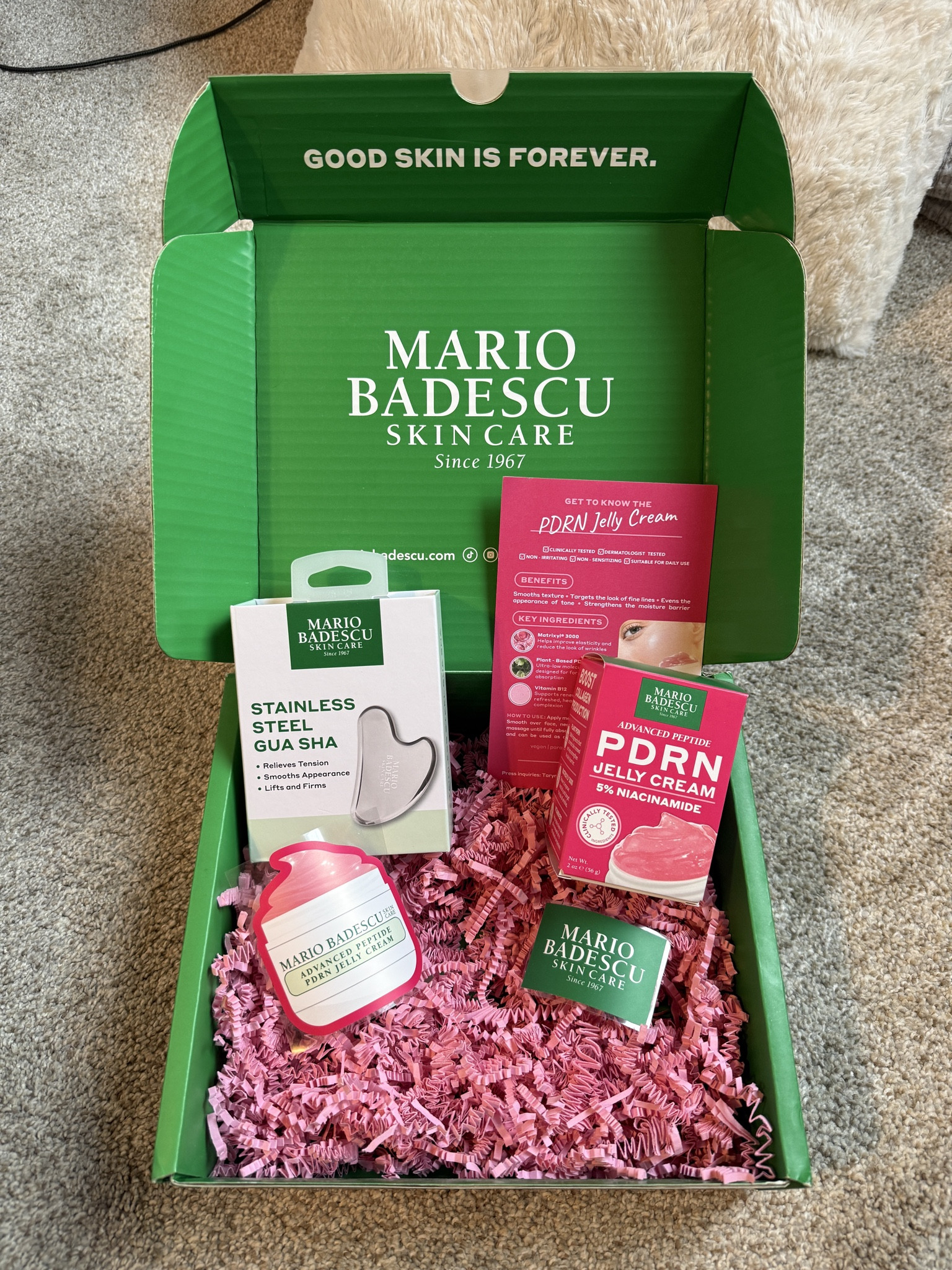 Thank you @mariobadescu for sending over this PDRN cream & the Gua Sha!!  

 #LTKselfcare #LTKBeauty