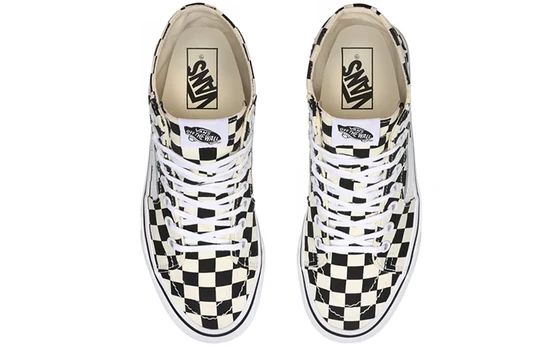 Vans SK8-HI Tapered 'Checkerboard - Black' VN0A4U165GU | KICKS CREW