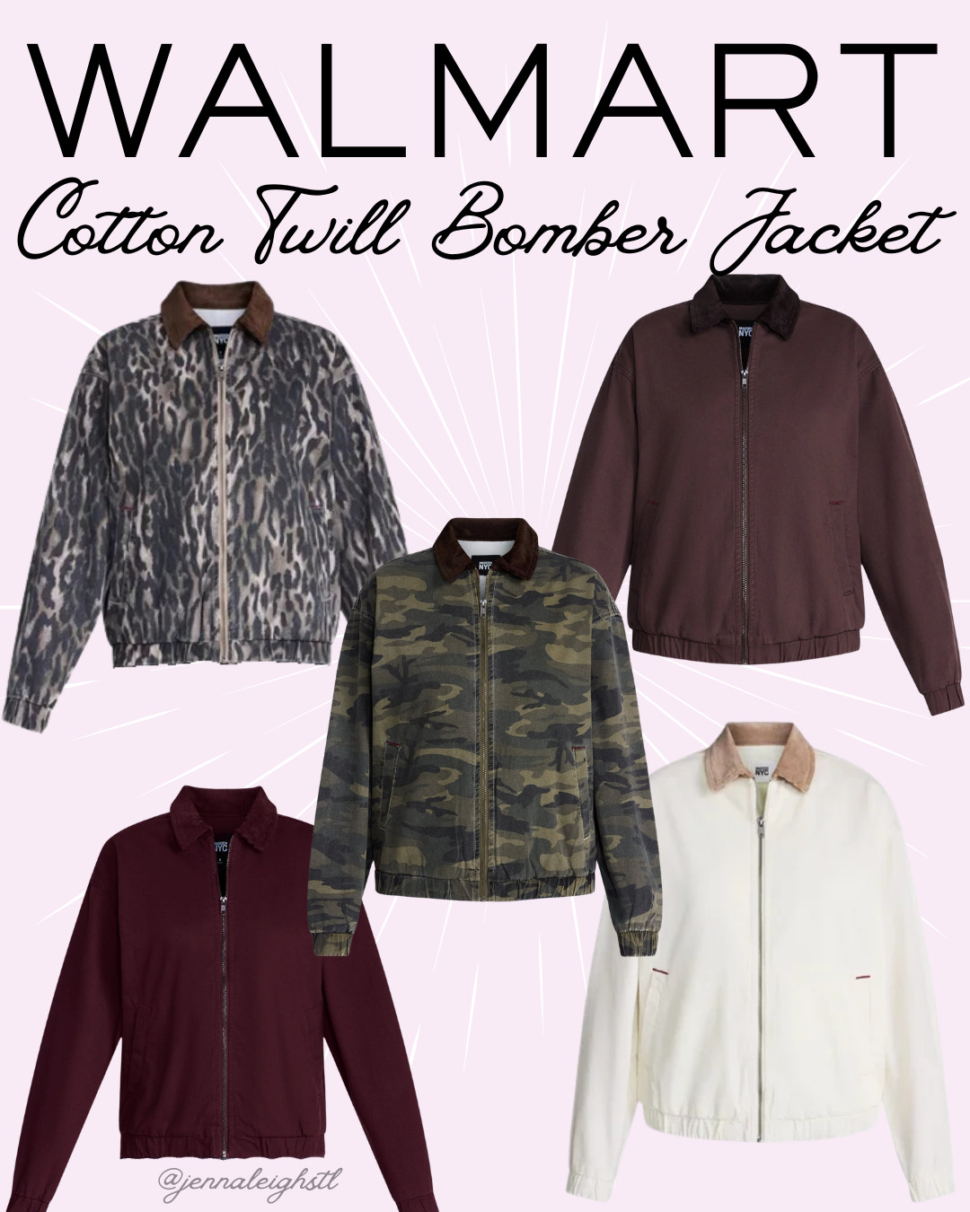 I cannot decide which Madden NYC cotton twill bomber jacket I like best! The patterns are SO good, but honestly, who doesn’t love a classic solid color too? Such fun options for fall at Walmart! 

 #LTKootd #LTKSeasonal #LTKMidsize