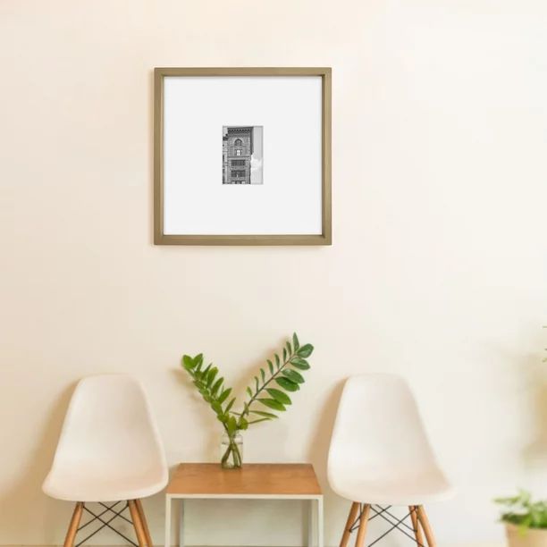 Better Homes & Gardens 18x18 Matted to 5x7 Wood Wall Picture Frame - Walmart.com | Walmart (US)