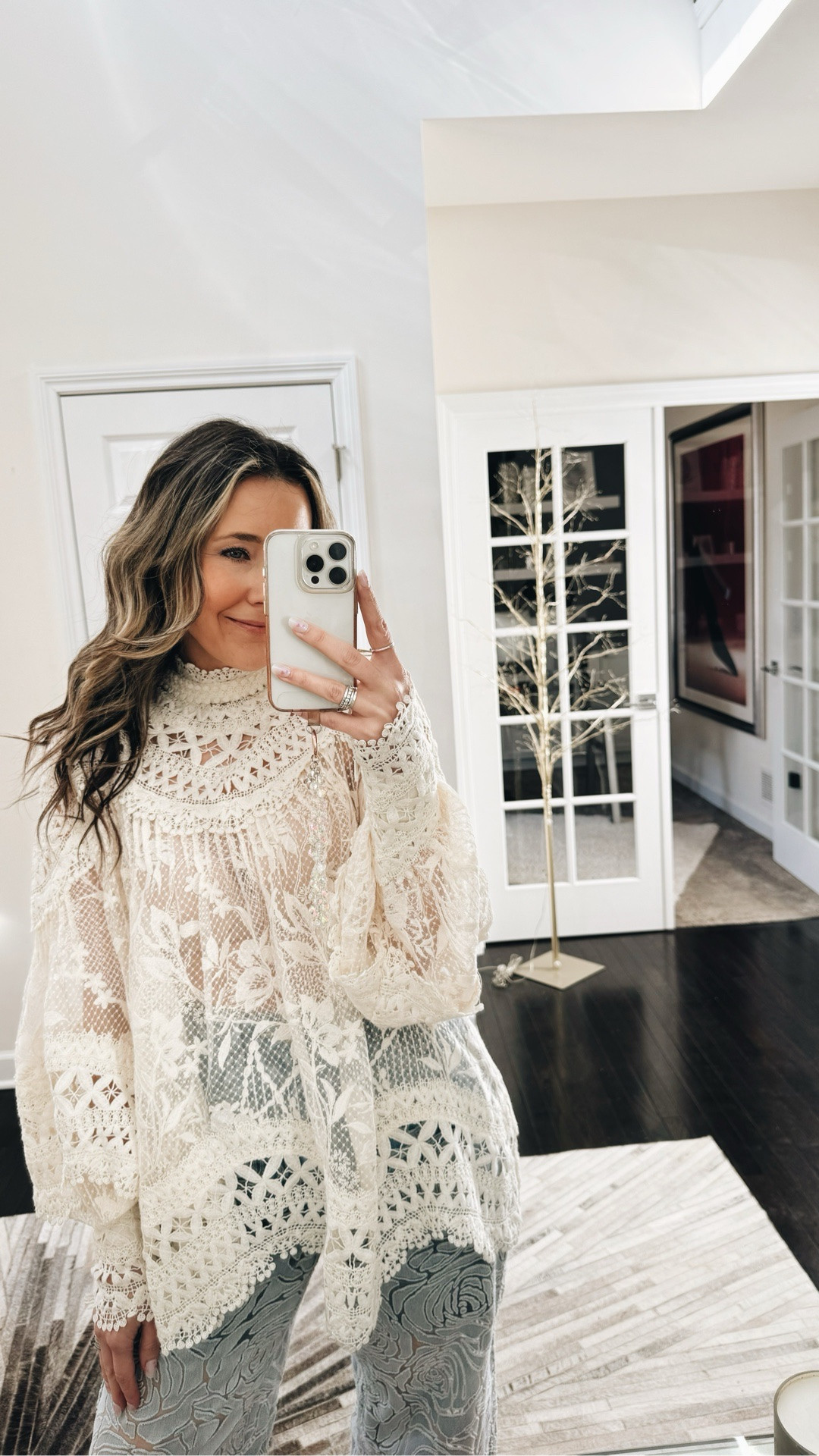 I can’t link these pieces on LTK, so go to richradiqs.com and search for:  
🤍Gradient Rose Burnout Jeans
🤍Asymmetric Hem Pearl Rhinestone Vest
🤍Intricate Lace and Cutout Top

✨use code STEPHANIE20 for 20% off✨

Each piece is chic, stylish, and such a statement…yet still perfect for everyday wear. Elevated and easily wearable.

#richradiqs #richradiqsdress 

#LTKFestival #LTKgrwm #LTKTravel