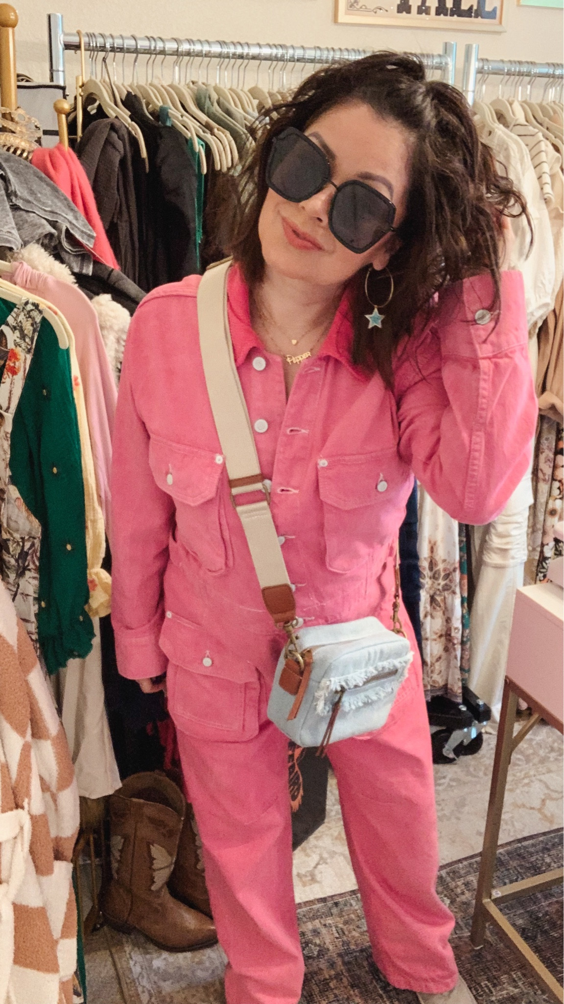 Free people 
Jumpsuit 
Pink
Pink jumpsuit 
Platform sneakers 
Travel outfitts

#LTKshoecrush #LTKstyletip #LTKitbag