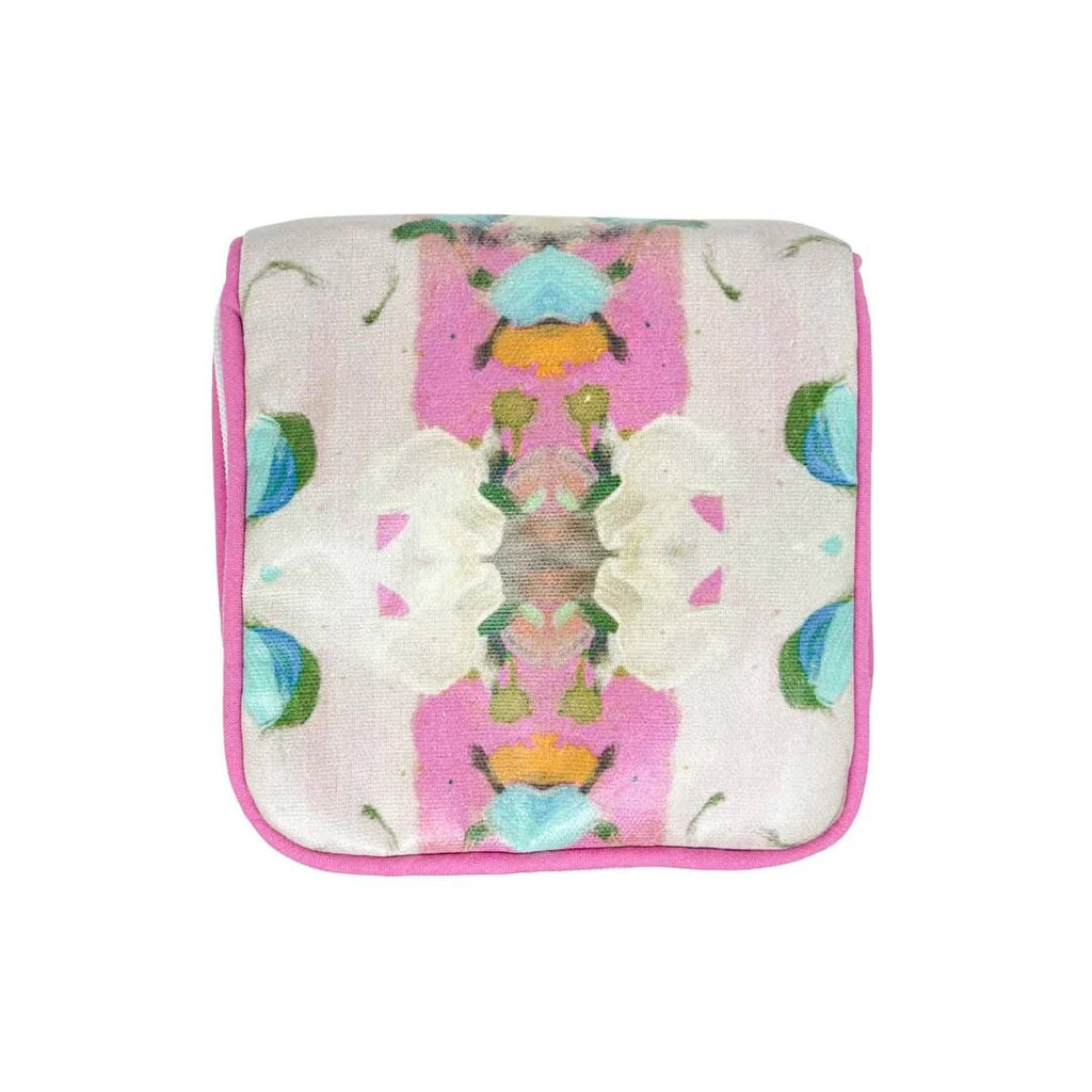 Monet's Garden Pink Jewelry Case | Laura Park Designs
