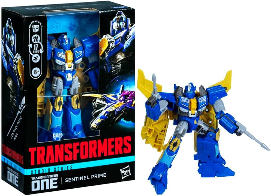 Transformers Toys Studio Series Voyager Class One Sentinel Prime 6.5-inch Converting Action Figur... | Amazon (US)