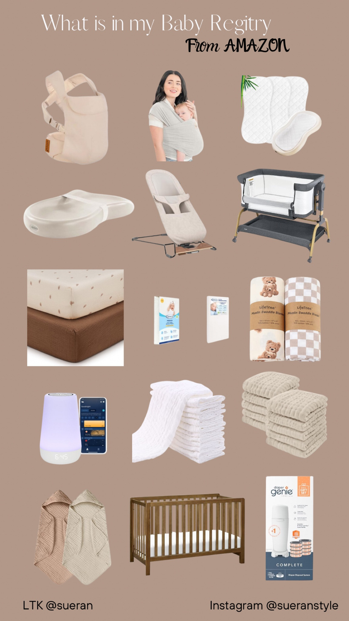 What is in my Baby Registry 
#babyregistryessential 

#LTKBaby #LTKBump