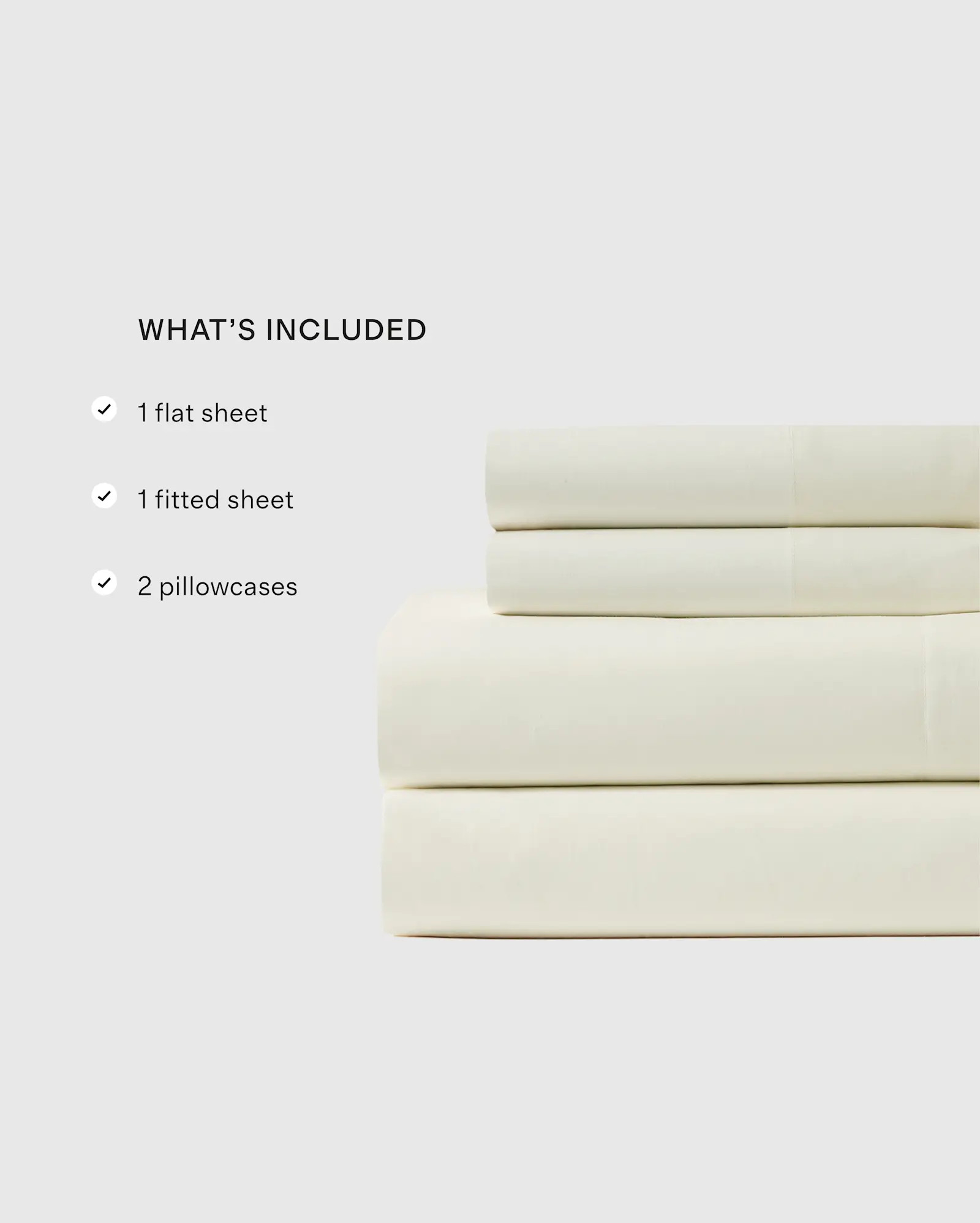 Organic Crisp Percale Sheet Set | Quince