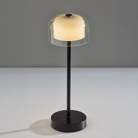 Desirae Cordless LED Table Lamp (14") | West Elm (US)