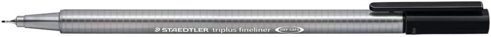 Staedtler Triplus Fineliner Pens, 0.3mm, Black, Pack of 10 (334-9) | Amazon (US)