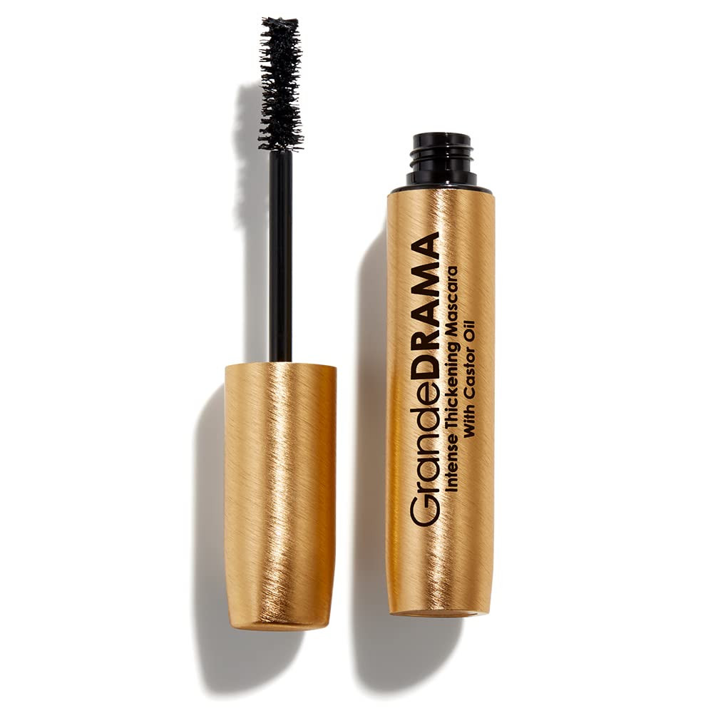 Grande Cosmetics GrandeDRAMA Intense Thickening Mascara with Castor Oil, Volumizing, Conditioning... | Amazon (US)