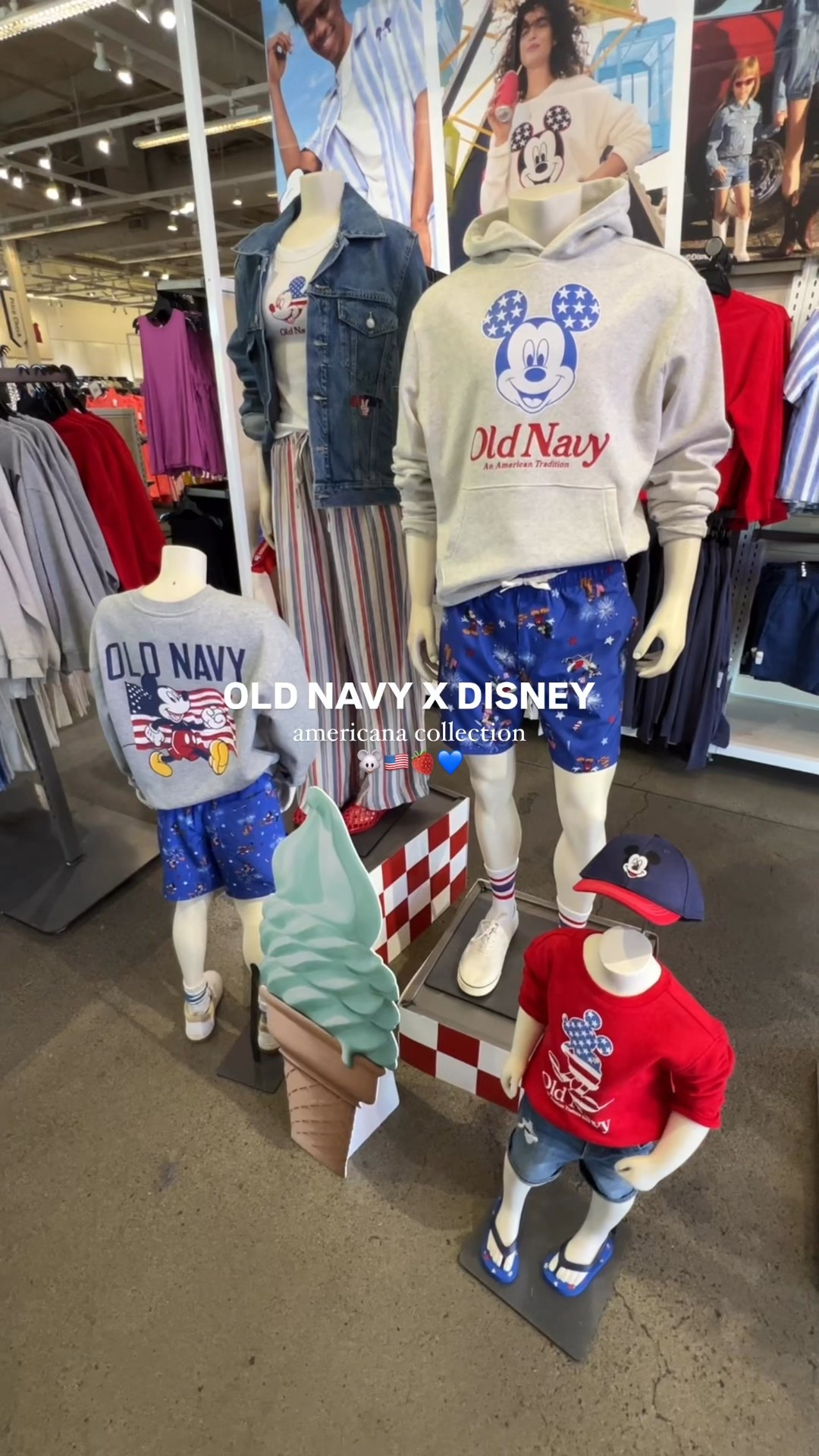 Old Navy x Disney just dropped the cutest summer red, white, and Mickey all over fits 🐭💙🍓✨

@oldnavy @oldnavyoutlet @disney @disneystyle 
#disneystyle #disneytees #disneymerch #disney #disneyfinds #disneyfamily #disneyparks #disneyoutfit #disneysummer #oldnavy #oldnavystyle #oldnavyfinds #oldnavyxdisney #