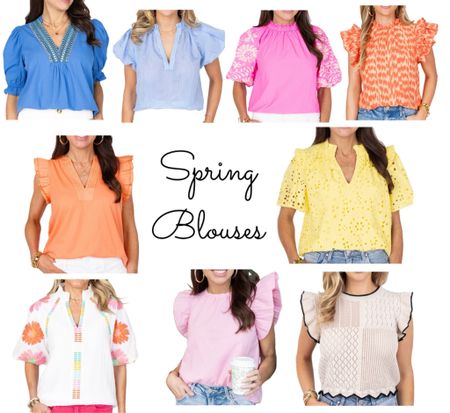 Adorable tops for spring and summer time! 

#LTKWorkwear #LTKStyleTip #LTKFindsUnder100
